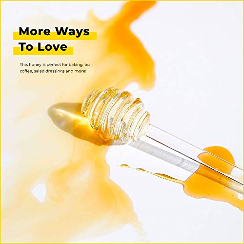 Beekeepers Naturals Sweet Clover Honey - Raw, 100% Pure, Natura