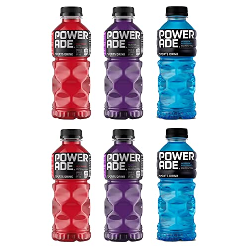 BEEQ BOX - Pack of 6 Powerade Sports Drink Variety Pack 20 fl....