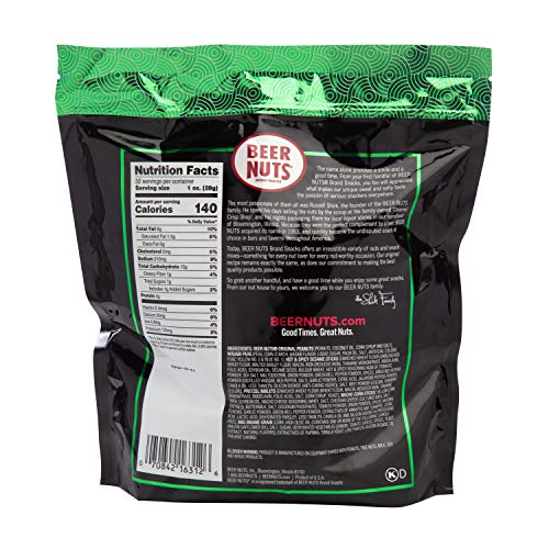 Beer Nuts Bar Mix With Wasabi - 32 Oz Resealable Bag, Original P