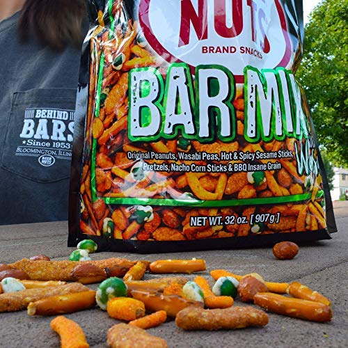 Beer Nuts Bar Mix With Wasabi - 32 Oz Resealable Bag, Original P