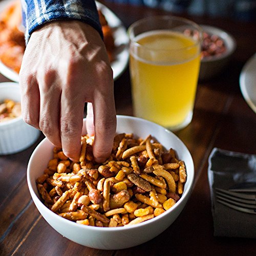 BEER NUTS Habanero Hot Bar Mix - Flaming Snack of Salty & Spicy ...