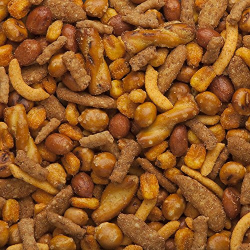 BEER NUTS Habanero Hot Bar Mix - Flaming Snack of Salty & Spicy ...