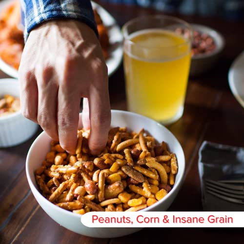 BEER NUTS Habanero Hot Bar Mix - Flaming Snack of Salty & Spicy ...