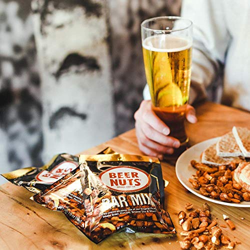 Beer Nuts Original Bar Mix - 12-Count 1.9Oz Single Serve Bags, P
