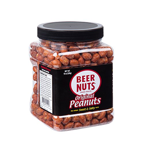 Beer Nuts Original Peanuts - 19 Oz Resealable Jar, Sweet And Sal