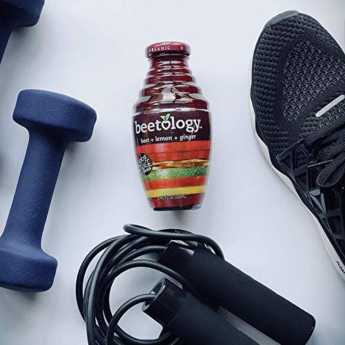 Beetology Beet Plus Lemon Plus Ginger Juice, 8.45 Fl Oz Pack of 6