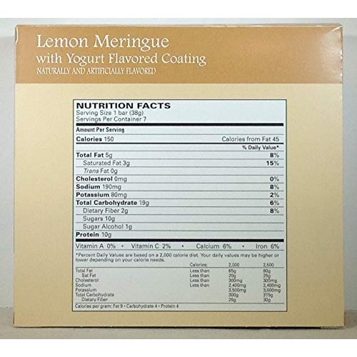 Proti Care Protein Bars - 10Grams Protein - 7 Servings Lemon Me