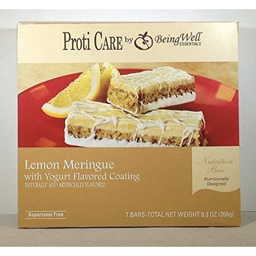 Proti Care Protein Bars - 10Grams Protein - 7 Servings Lemon Me