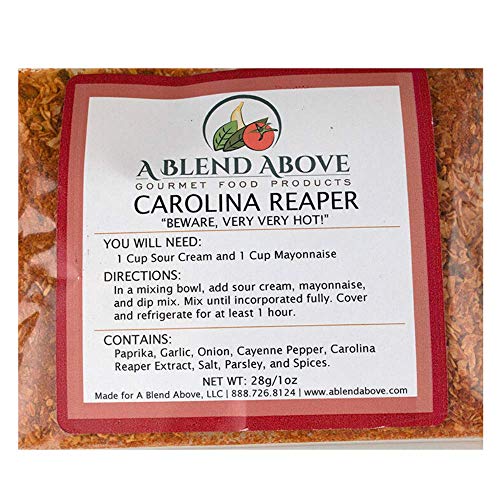A Blend Above 5 Pack Best Seller Spicy Dips Mixed Seasonings Pac