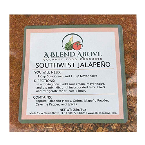 A Blend Above 5 Pack Best Seller Spicy Dips Mixed Seasonings Pac