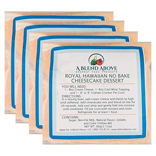 A Blend Above Royal Hawaiian No Bake Cheesecake Dessert Mix 4 P