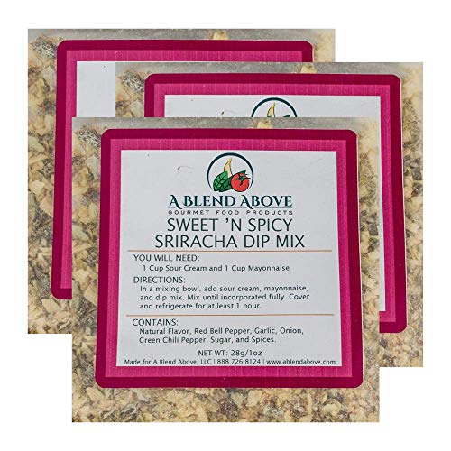 A Blend Above Sweet N Spicy Sriracha Dip Mix Mixed Seasonings P