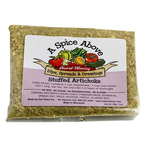 A Spice Above 8 Pack Variety Of Dips, Gluten Free, Mixed Seasoni