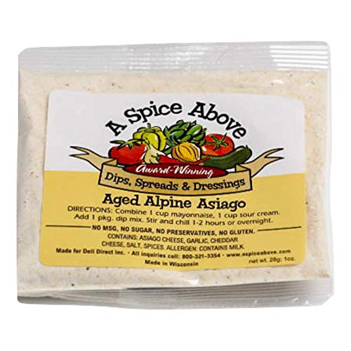 A Spice Above 8 Pack Variety Of Dips, Gluten Free, Mixed Seasoni