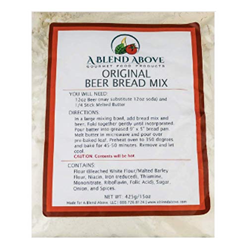 Original Beer Bread Mix Packets, Beer Infused Loaf Blend, 15 Oz