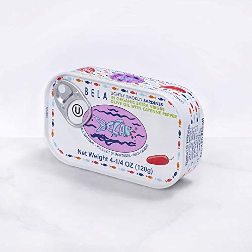 Bela Olhao Sardines In Hot Sauce, 4.25 Ounce - 12 Per Case.