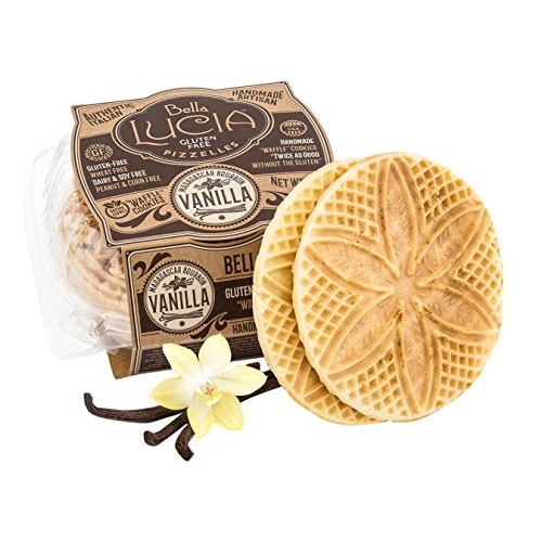 Bella Lucia Gluten Free Pizzelles, Vanilla, 6 Ounce