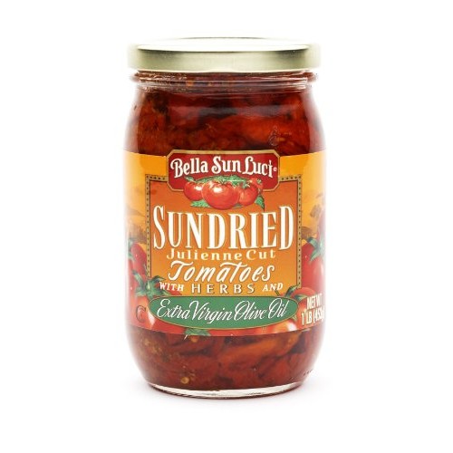 16 Oz Bella Sun Luci Sun Dried Tomatoes Julienne Cut In Olive Oil