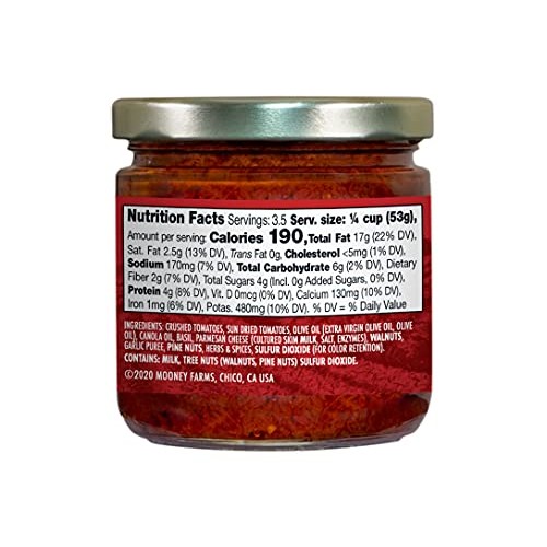 Bella Sun Luci Sun Dried Tomato Bruschetta Spread with Italian B...