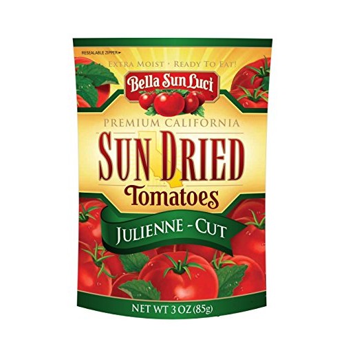 Bella Sun Luci Julienne-Cut Sun Dried Tomatoes, 3 Oz