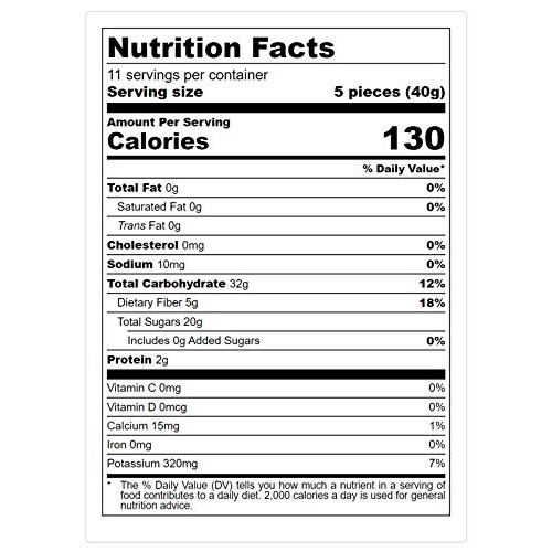 Bella Viva Orchards Natural Dried Persimmons, Sweet No Sugar Add