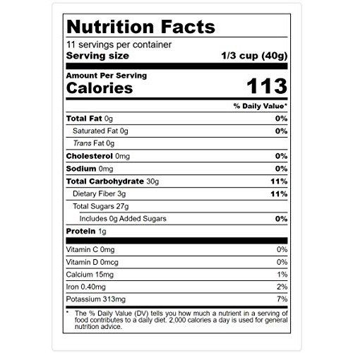 Bella Viva Orchards Dried Deglet Noor Dates Pitted, 1 lb of Dr...