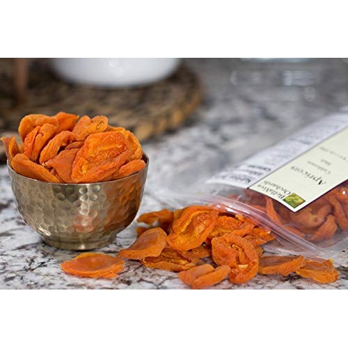 Bella Viva Orchards Dried Slab Apricots, 1 lb of Dried Fruit