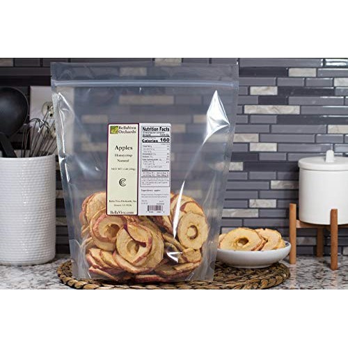 Bella Viva Orchards Natural Dried Honeycrisp Apple Slices, Sweet