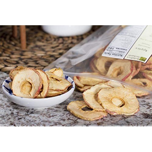 Bella Viva Orchards Natural Dried Honeycrisp Apple Slices, Sweet