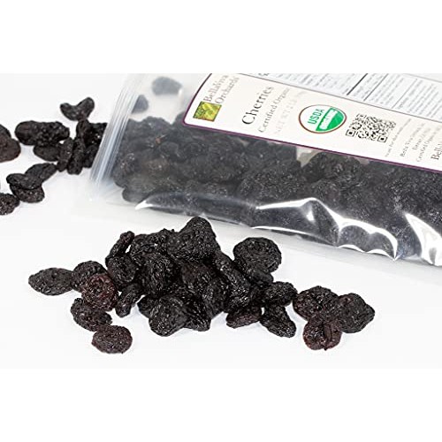 Bella Viva Orchards Organic Dried Cherries, Sweet no Sugar Added...