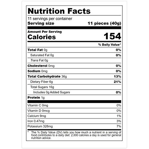 Bella Viva Orchards Organic Dried Tart Apple Rings, Sweet No Sug