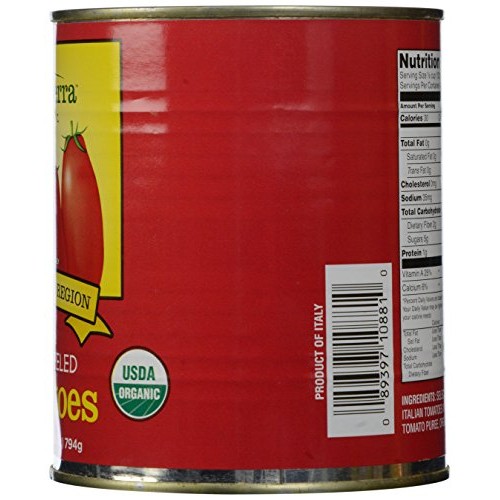 Bella Terra San Marzano Region Whole Peeled Tomatoes, 28 Oz