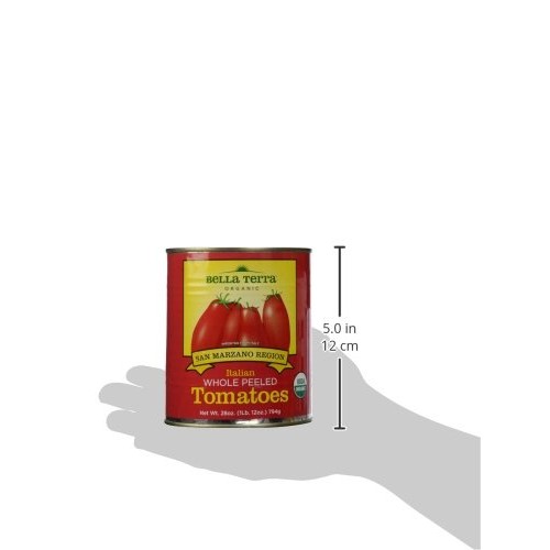 Bella Terra San Marzano Region Whole Peeled Tomatoes, 28 Oz