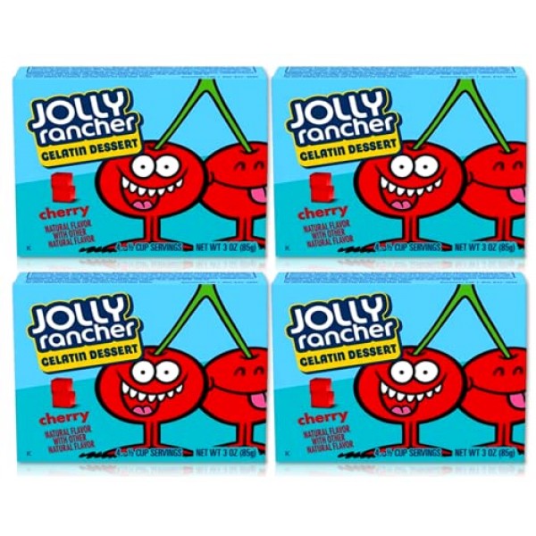 Jolly Rancher Jello Shot Bundle: Jolly Rancher Cherry Jello Gela