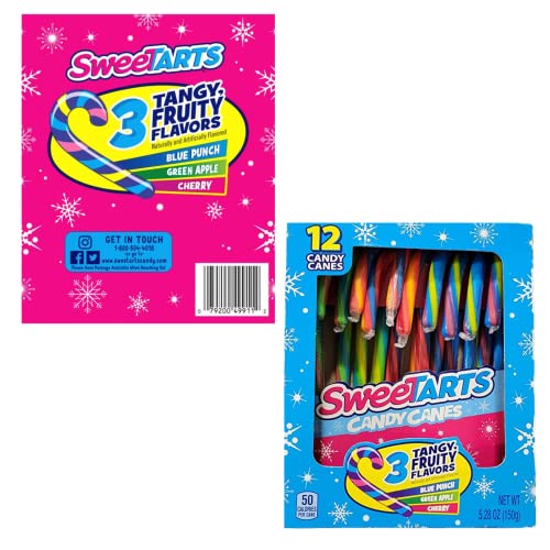 Flavored Candy Canes Bundle. Includes Two-12 Ct Boxes of Sweetar...