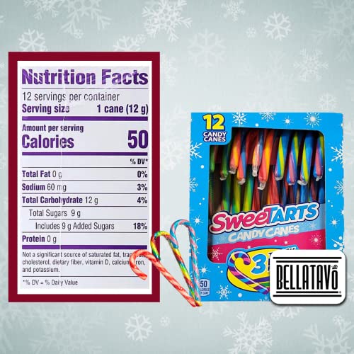 Flavored Candy Canes Bundle. Includes Two-12 Ct Boxes of Sweetar...