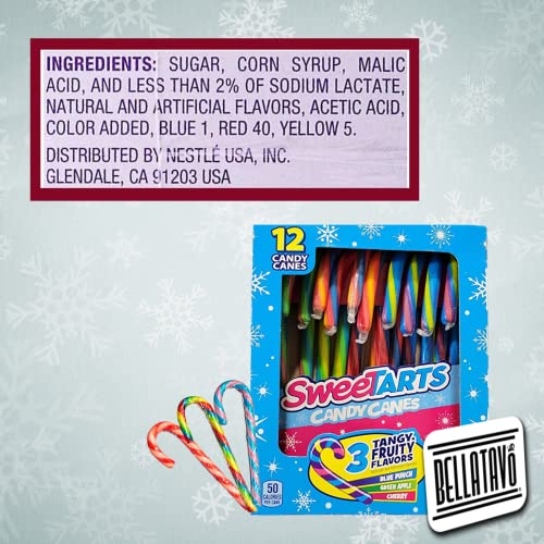 Flavored Candy Canes Bundle. Includes Two-12 Ct Boxes of Sweetar...