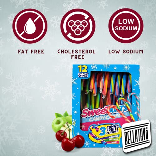 Flavored Candy Canes Bundle. Includes Two-12 Ct Boxes of Sweetar...