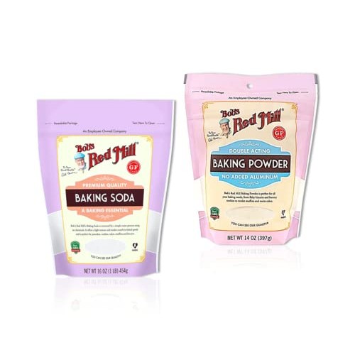 Gluten Free Baking Soda And Baking Powder Bundle. Includes One-1