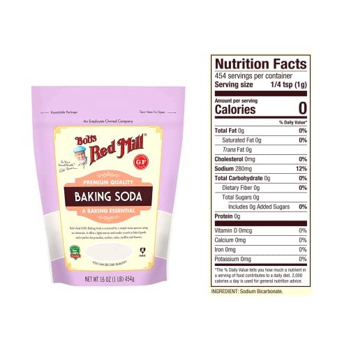 Gluten Free Baking Soda And Baking Powder Bundle. Includes One-1