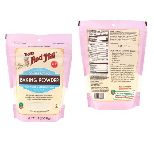 Gluten Free Baking Soda And Baking Powder Bundle. Includes One-1