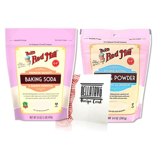 Gluten Free Baking Soda And Baking Powder Bundle. Includes One-1