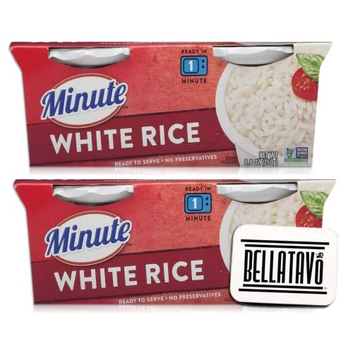 Microwavable Rice Bundle. Includes Two- 8.8 Oz Packages of Minut...