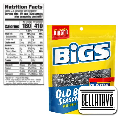 Old Bay Sunflower Seeds Bundle. Includes Three-5.35 Oz Bags of B...