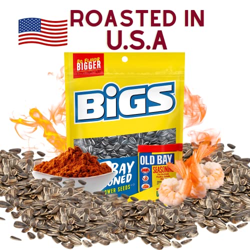 Old Bay Sunflower Seeds Bundle. Includes Three-5.35 Oz Bags of B...
