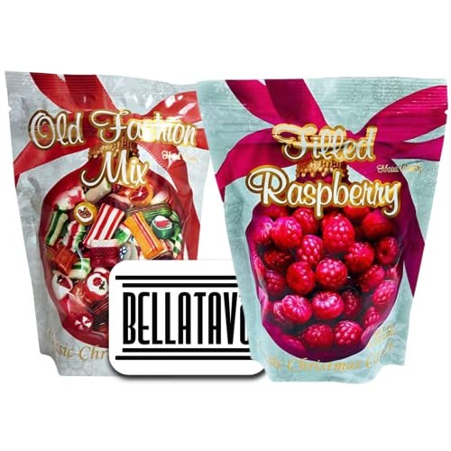 Old Fashion Christmas Candy Variety Pack. Includes Two Bags of H...