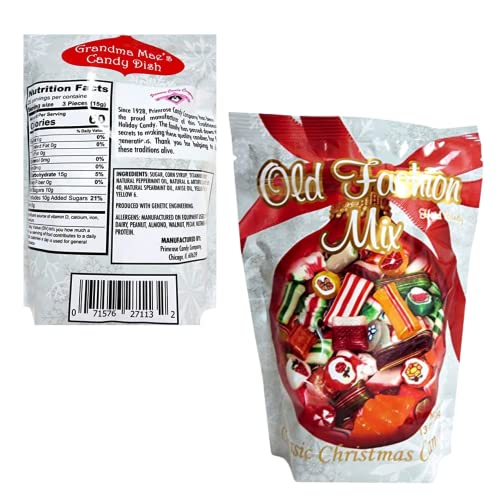 Old Fashion Christmas Candy Variety Pack. Includes Two Bags of H...