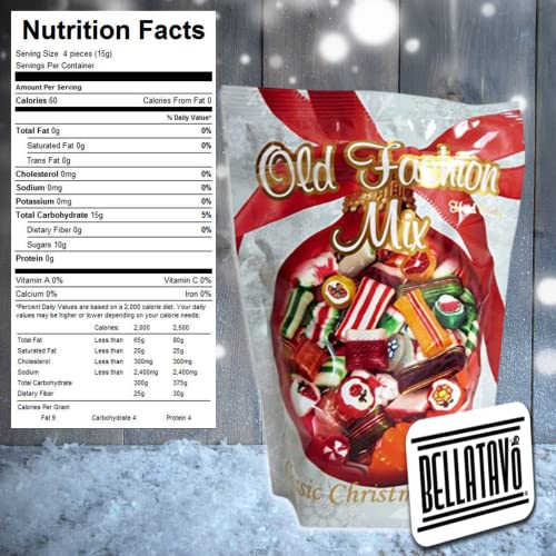 Old Fashion Christmas Candy Variety Pack. Includes Two Bags of H...