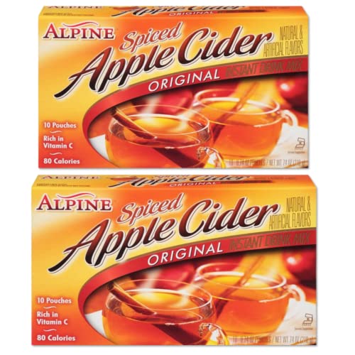 Original Spiced Apple Cider Drink Mix Bundle. Includes Two-7.4 O...