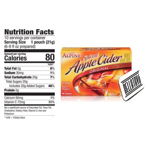 Original Spiced Apple Cider Drink Mix Bundle. Includes Two-7.4 O...